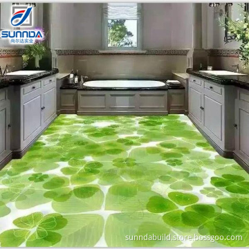 China factory selling original popular bathroom interior wall decoration material 3d flooring tile